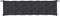 vidaXL - Tuinbankkussens - 2 - st - 200x50x7 - cm - oxford - stof - zwart