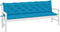 vidaXL - Tuinbankkussens - 2 - st - 200x50x7 - cm - oxford - stof - lichtblauw