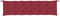 vidaXL - Tuinbankkussens - 2 - st - 200x50x7 - cm - oxford - stof - wijnrood