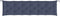 vidaXL - Tuinbankkussens - 2 - st - 200x50x7 - cm - oxford - stof - marineblauw