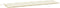 vidaXL - Tuinbankkussens - 2 - st - 200x50x7 - cm - oxford - stof - crèmewit