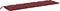 vidaXL - Tuinbankkussens - 2 - st - 200x50x7 - cm - stof - gemêleerd - wijnrood