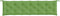 vidaXL - Tuinbankkussens - 2 - st - 200x50x7 - cm - stof - gemêleerd - groen