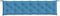 vidaXL - Tuinbankkussens - 2 - st - 200x50x7 - cm - stof - gemêleerd - blauw