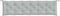 vidaXL - Tuinbankkussens - 2 - st - 200x50x7 - cm - stof - gemêleerd - lichtgrijs