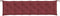 vidaXL - Tuinbankkussens - 2 - st - 200x50x7 - cm - stof - gemêleerd - wijnrood