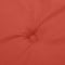 vidaXL - Tuinbankkussens - 2 - st - 200x50x7 - cm - stof - gemêleerd - rood