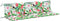 vidaXL - Tuinbankkussens - 2 - st - 200x50x7 - cm - stof - meerkleurig