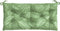 vidaXL - Tuinbankkussens - 2 - st - bladpatroon - 100x50x7 - cm - stof