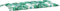 vidaXL - Tuinbankkussens - 2 - st - bladpatroon - 100x50x7 - cm - oxford - stof