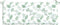 vidaXL - Tuinbankkussens - 2 - st - bladpatroon - 120x50x7 - cm - stof