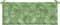 vidaXL - Tuinbankkussens - 2 - st - bladpatroon - 120x50x7 - cm - stof