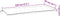 vidaXL - Tuinbankkussens - 2 - st - bladpatroon - 120x50x7 - cm - oxford - stof