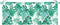 vidaXL - Tuinbankkussens - 2 - st - bladpatroon - 120x50x7 - cm - oxford - stof