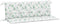 vidaXL - Tuinbankkussens - 2 - st - bladpatroon - 150x50x7 - cm - stof