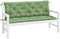 vidaXL - Tuinbankkussens - 2 - st - bladpatroon - 150x50x7 - cm - stof
