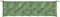 vidaXL - Tuinbankkussens - 2 - st - bladpatroon - 200x50x7 - cm - stof