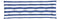 vidaXL - Tuinbankkussens - 2 - st - gestreept - 150x50x7 - cm - stof - wit - en - blauw