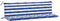 vidaXL - Tuinbankkussens - 2 - st - oxford - stof - gestreept - wit - en - blauw