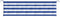 vidaXL - Tuinbankkussens - 2 - st - oxford - stof - gestreept - wit - en - blauw