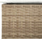 vidaXL - Tuinbarkrukken - 2 - st - met - kussens - poly - rattan - beige