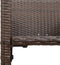 vidaXL - Tuinbarkrukken - 2 - st - poly - rattan - bruin
