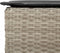 vidaXL - Tuinbarkrukken - met - kussens - 2 - st - poly - rattan - lichtgrijs