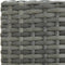 vidaXL - Tuinbarkrukken - met - kussens - 2 - st - poly - rattan - grijs