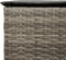 vidaXL - Tuinbarkrukken - met - kussens - 2 - st - poly - rattan - grijs