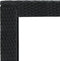 vidaXL - Tuinbartafel - 100x60,5x110,5 - cm - poly - rattan - zwart