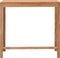 vidaXL - Tuinbartafel - 110x60x105 - cm - massief - teakhout