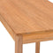 vidaXL - Tuinbartafel - 110x60x105 - cm - massief - teakhout