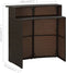 vidaXL - Tuinbartafel - 120x55x110 - cm - poly - rattan - bruin