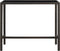 vidaXL - Tuinbartafel - 130x60x110 - cm - poly - rattan - en - glas - bruin