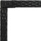 vidaXL - Tuinbartafel - 130x60x110 - cm - poly - rattan - en - glas - zwart