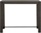 vidaXL - Tuinbartafel - 140,5x60,5x110,5 - cm - poly - rattan - bruin
