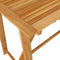 vidaXL - Tuinbartafel - 140x70x104 - cm - massief - acaciahout