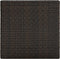 vidaXL - Tuinbartafel - 60,5x60,5x110,5 - cm - poly - rattan - bruin