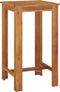 vidaXL - Tuinbartafel - 60x60x105 - cm - massief - acaciahout