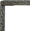 vidaXL - Tuinbartafel - 70x70x110 - cm - poly - rattan - en - glas - grijs