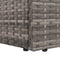 vidaXL - Tuinbed - 195x60 - cm - poly - rattan - grijs