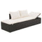 vidaXL - Tuinbed - 195x60 - cm - poly - rattan - zwart