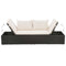 vidaXL - Tuinbed - 195x60 - cm - poly - rattan - zwart