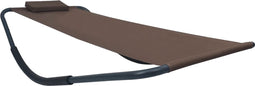 vidaXL - Tuinbed - 200x90 - cm - staal - bruin