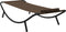 vidaXL - Tuinbed - 200x90 - cm - staal - bruin
