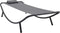 vidaXL - Tuinbed - 200x90 - cm - staal - grijs