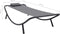vidaXL - Tuinbed - 200x90 - cm - staal - grijs