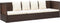 vidaXL - Tuinbed - met - kussens - poly - rattan - bruin