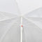 vidaXL - Tuinbed - met - parasol - poly - rattan - zwart