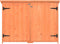 vidaXL - Tuinberging - 120x50x91 - cm - hout